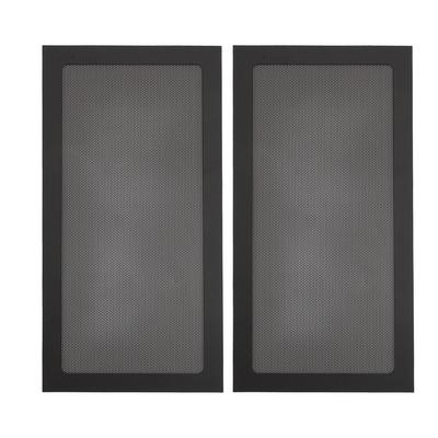 2 ks Sieťový filter proti prachu pre PC skrinku PVC Magnetický prachový filter pre ventilátor počítačovej skrinky pre vetrací otvor napájacieho zdroja