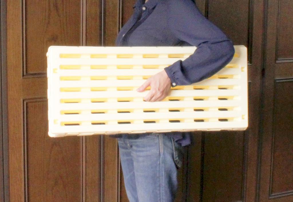 Chopla Kogyo Air Sleep Baby Slatted 70 X 120 for Made of Resin Bed, Yellow, Cm, 782627, 0-24 Months,