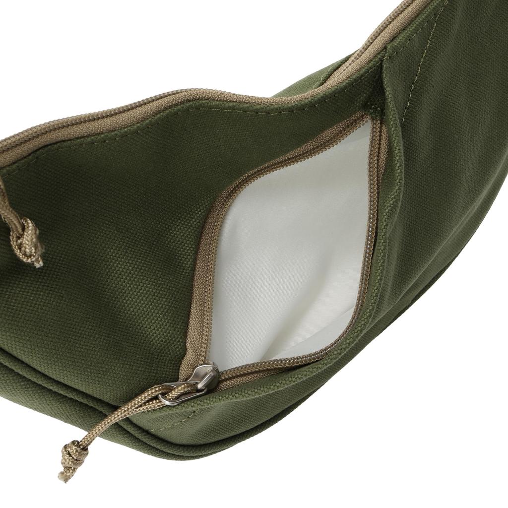 Lee Arcana Cotton Shoulder Large Bag, Lightweight, Multifunctional, Capacity, Khaki, 320-1300, 320-1300-52