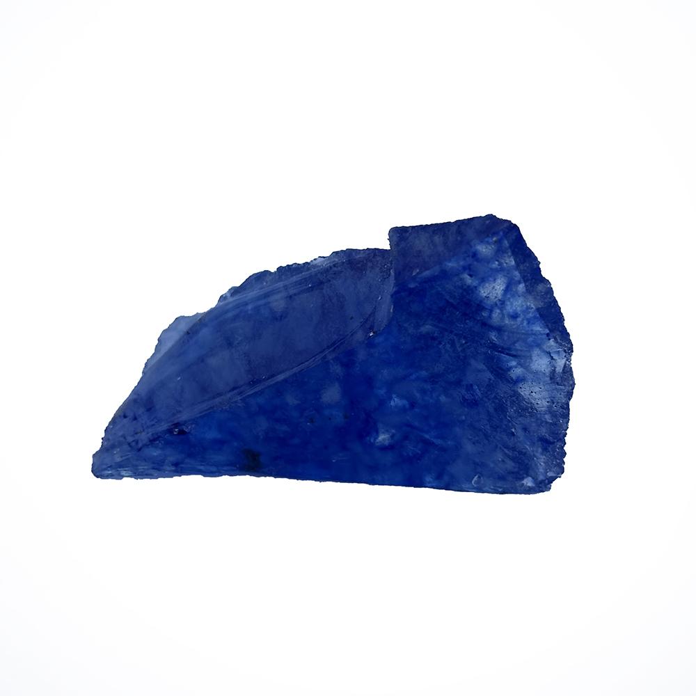 CERTIFIED Lab Grown Blue Sapphire Huge Rough 94.60 Ct Earth Mined Loose Gemstone