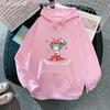 Anime Overwatch 2 Kawaii Kiriko Hoodies Hot Game Anime Manga Fans Men Women Clothing Winter Warm Sweatshirt Oversized Harajuku