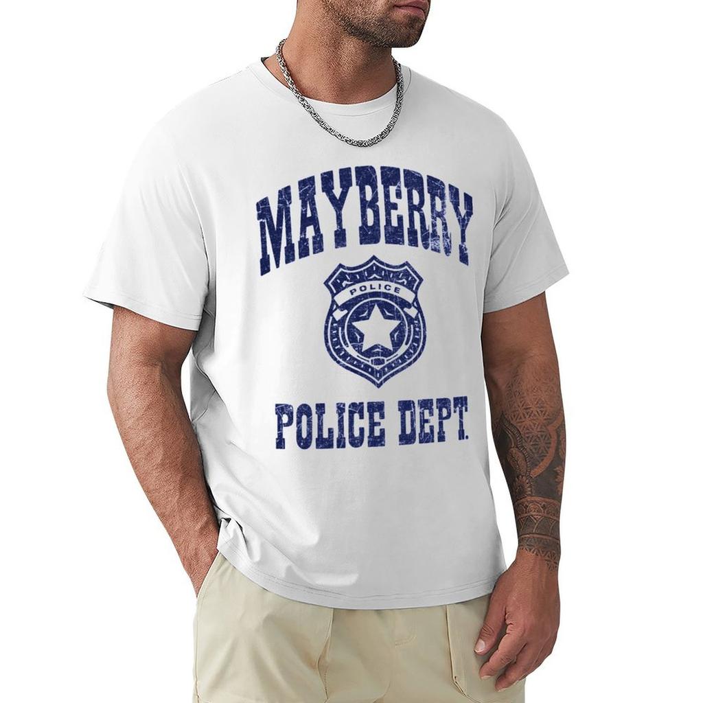 Mayberry Police Dept T-Shirt individuelles T-Shirt individuelle T-Shirts Kompressionsshirt Herren