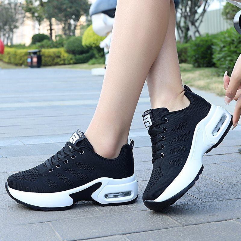 Chaussures en maille pour femmes, nouvelle mode coréenne, coussin d'air, mère