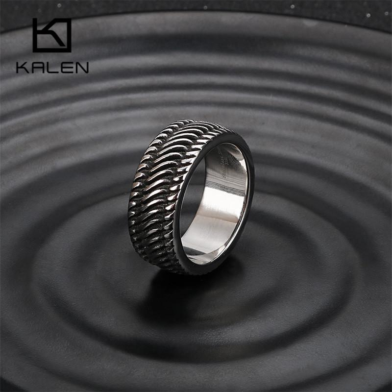 Vintage Stainless Steel Men's Rings Size 7-12 Boho Arrow Pattern Charm Finger Rings Cocktail Party Midi Rings Jewelry
