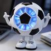 Soccer Ball Shape Portable Fan Desktop Small Fan - Adjustable USB Personal Fan for Home Bedroom Travel