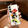 Cute The P-Powerpuff-es Cartoon Girls Clear Phone Case for Samsung Galaxy A71, A70, A52, A51, A40, A30