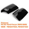 1Pair Rearview Mirror Cover Trim FD4247423 FD4247424 Fit for Ford Focus MK2 2005‑2008