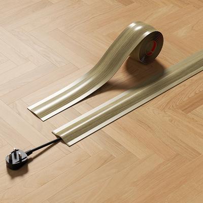 High Quality 1m/2m Cord Cover Soft PVC Floor Cable Cover Durable Cable Management PVC Cord Cover Home