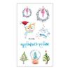 Waterproof Long-lasting Cute Peacock Feather Temporary Tattoo Stickers for Women