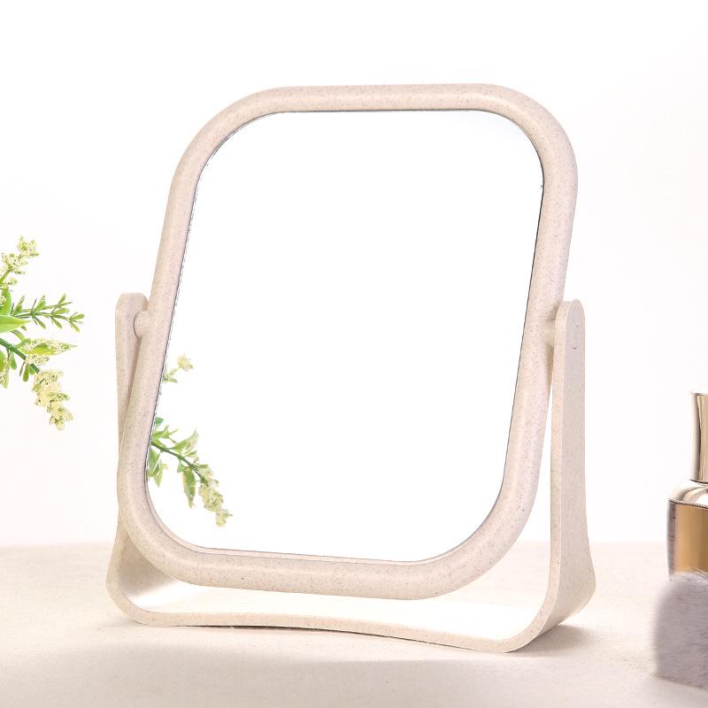European Double-Sided 360° Rotating High-Definition Makeup Mirror