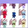Super Soft Short Plush Teddy Bear Keyring Doll Toy