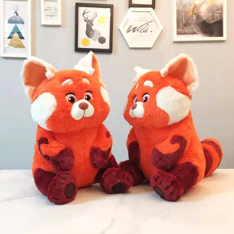 Turning Red Raccoon Plush Doll - In Stock