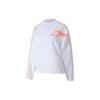 Evide Sweatshirts Women's White Crew Neck Moderate Regular 597384-02
