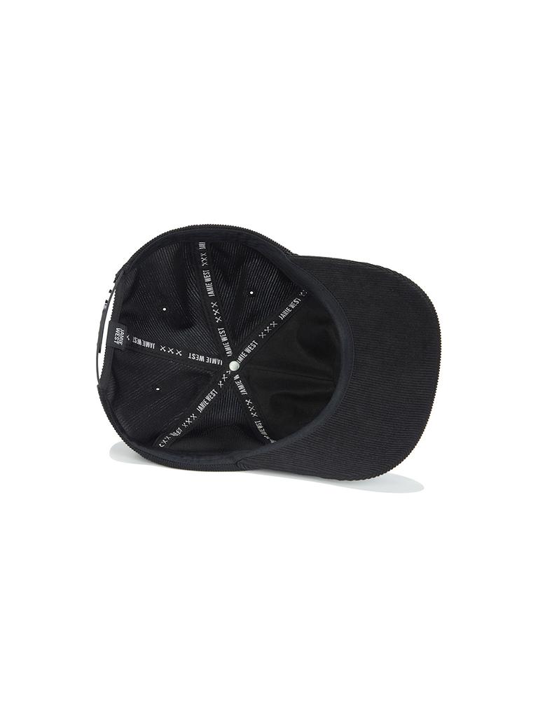 Jeimiweseuteu Corduroy Trucker Ball Cap (Black)