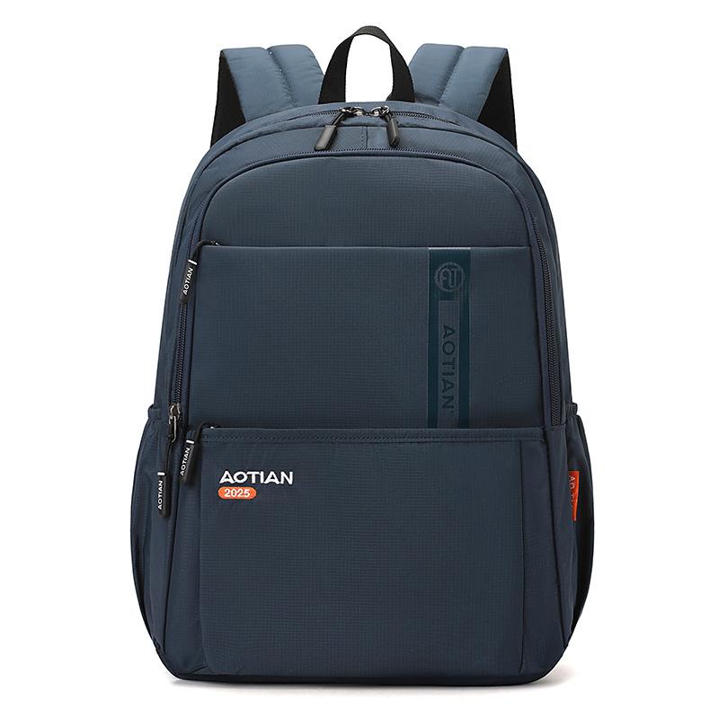 Unisex Large Capacity Backpack Lightweight Wear-resistant Oxford Travel Bag