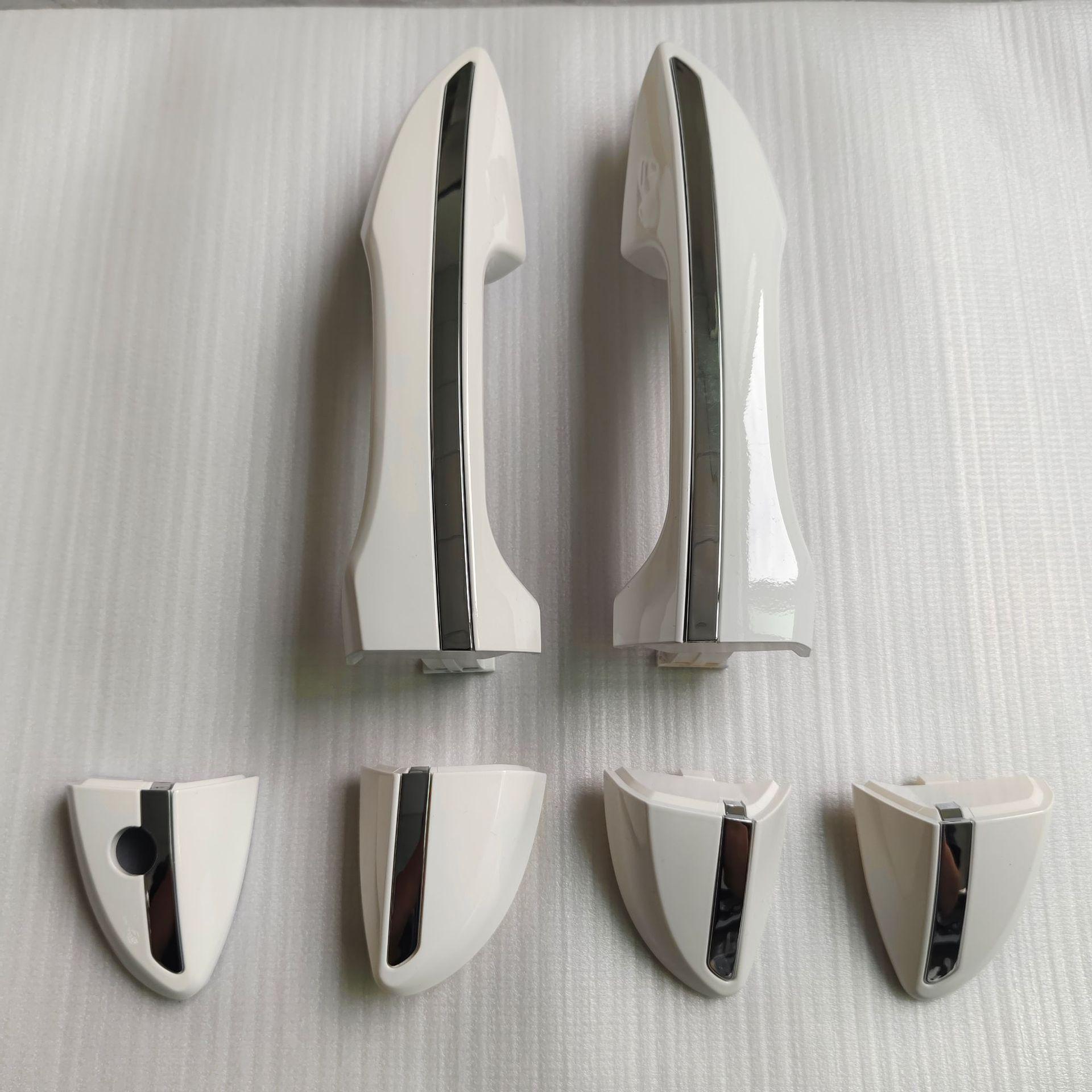 

Compatible Exterior Door Handle for 2014 Corolla (PN: 69220-02190/69210-02250/69250-02120) Primer Cover Front Left
