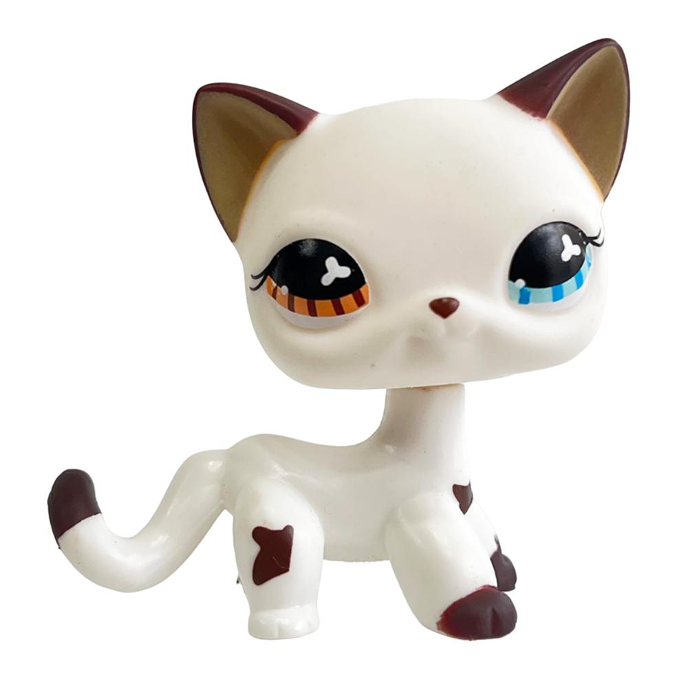 Rare pet shop lps toy toy Stands Short Hair Cat al Kitten Husky Puppy Dog Fox Cute Animal Old Bobble head toy