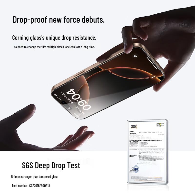 W&P Corning Glass Screen Protector for iPhone