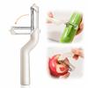 Feature Vertical and Horizontal Stainless Steel Sprout Suitable for Thin Vegetable and Fruit Kitchen Cooking for Home Use [New Model] Peeler, Use,