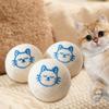 Wool Ball Cat Toy Soft Felt Cat Ball Interactive Enrichment Toy Quiet