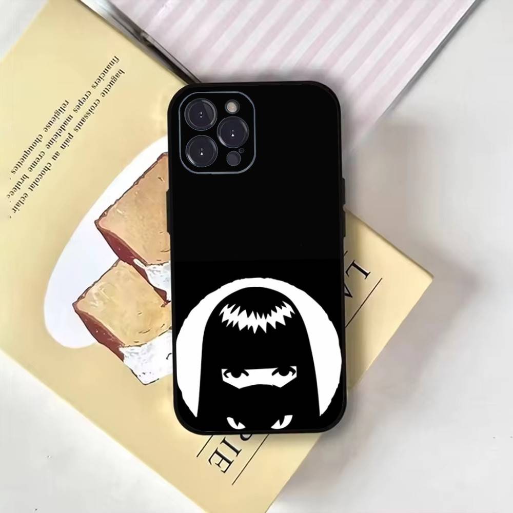 Comics E-Emily The Strange Phone Case For iPhone17,16,15,14,13,12,11 Plus,Pro Max,Soft Black Cover
