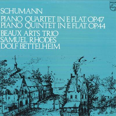 LP Record BEAUX ARTS TRIO, SAMUEL RHODES, DOL - Schumann: Piano Quartet In E Flat O 13PC166 PHILIPS 1979 Japan Obi Classical Used