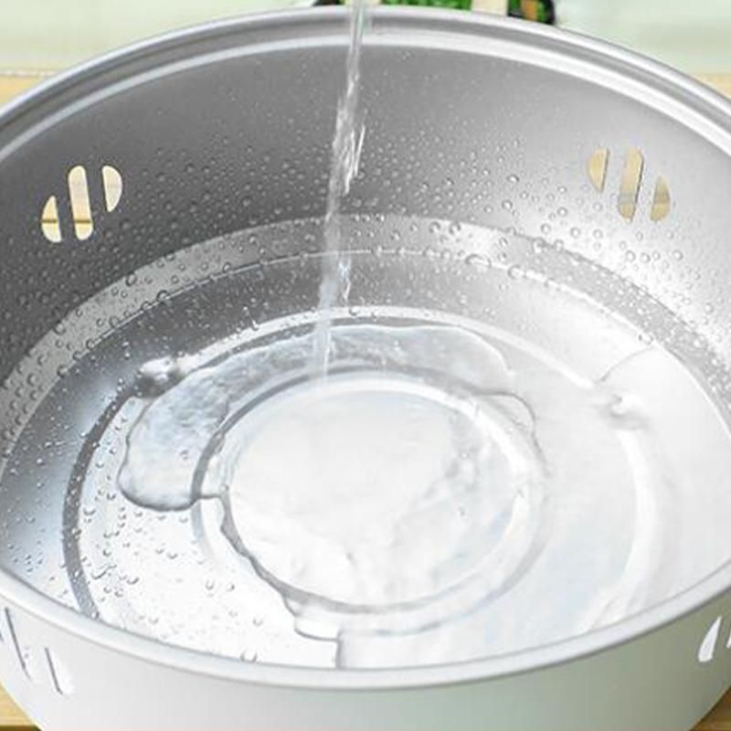 Stainless Steel Split Barbecue Grill Korean Style Barbecue Charcoal Stove with Non-stick Rack for Outdoor Camping Portable