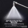 360° Swivel HVAC Coil Cleaning Nozzles 1/4" Quick Connect Coil Cleaning Tool  Underbody Cleaning