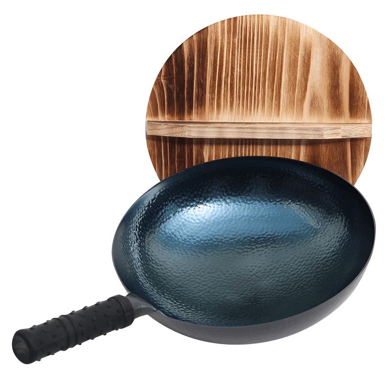Wutuo Fish Scale Wrought Iron Wok