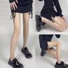 Women Sexy Ultra-Thin Sheer Silky Tights Japanese Sweet Bowknot Polka Dot Heart Printed See Through Pantyhose Stockings