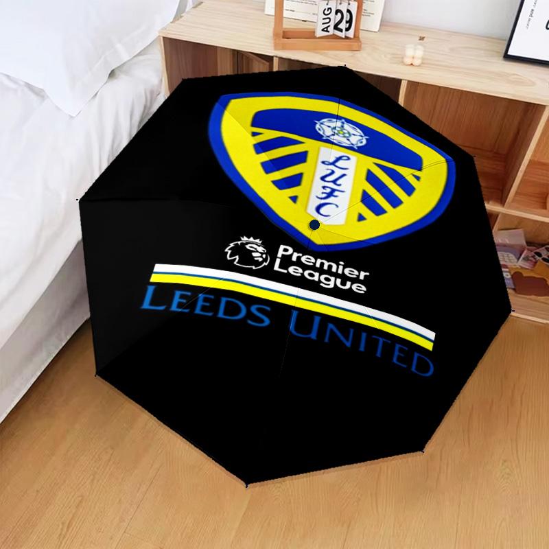 1PC Fc Crest Design Printed Umbrella Folding umbrella, automatic umbrella 8-Frame for Travel, camping Fan gifts Christmas Gifts