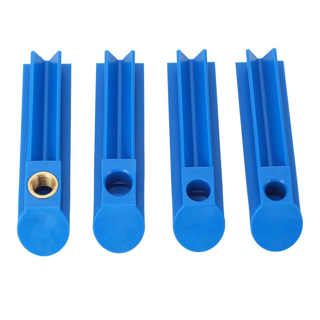 4PCS Fuel Injector Nozzle Flush Cleaner Adapter Universal Cleaning Tool Kit Set for Car Motorcycle