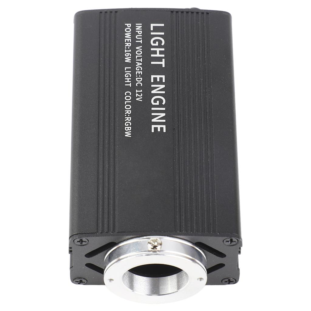 16W Glasfaserlicht RGBW Fernbedienungsbeleuchtung für Bluetooth APP-Steuerung 0,75mm X 2m KTV Bar Dekor