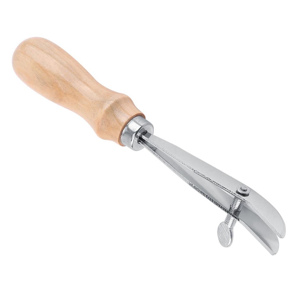 Adjustable Leather Creasing Tool Outside Edge Leather Crimping Tool  DIY Leather Craft
