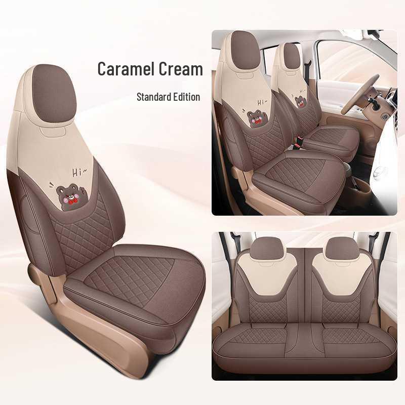 Wuling Bingo PRO Full Coverage Linen Seat Covers - All Seasons