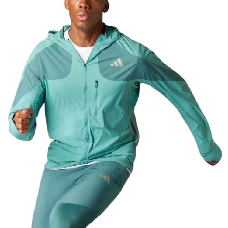 Adidas Comfortable Breathable Skin-Friendly Soft Jacket Men Jackets Blue JD0291