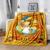 Simpsons Family Adventure Blankets are suitable for living rooms,making them an ideal choice for outdoor travel and gifts.
