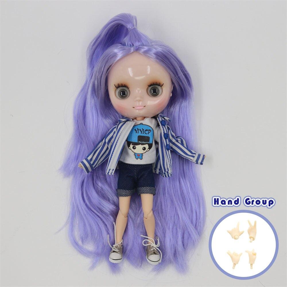 ICY DBS Blyth Middie Doll Joint Body 20CM Customized Doll Nude doll or Full Set Includes Clothes & Shoes DIY Toy Gift for Girls