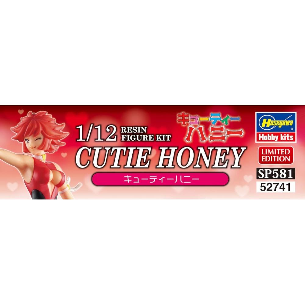 Hasegawa Cutie Honey 112 Scale Unpainted Resin Kit SP581