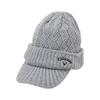 Brim Knit Cap Golf Hat C24291123 [Callaway] Men's (Fleece Lining) / / 1021_Gray