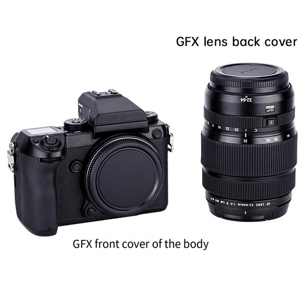 ABUO-For Fujifilm GFX Mount Lens Rear Cap Camera Body Cap For GFX50R GFX50S GFX100 GFX100S
