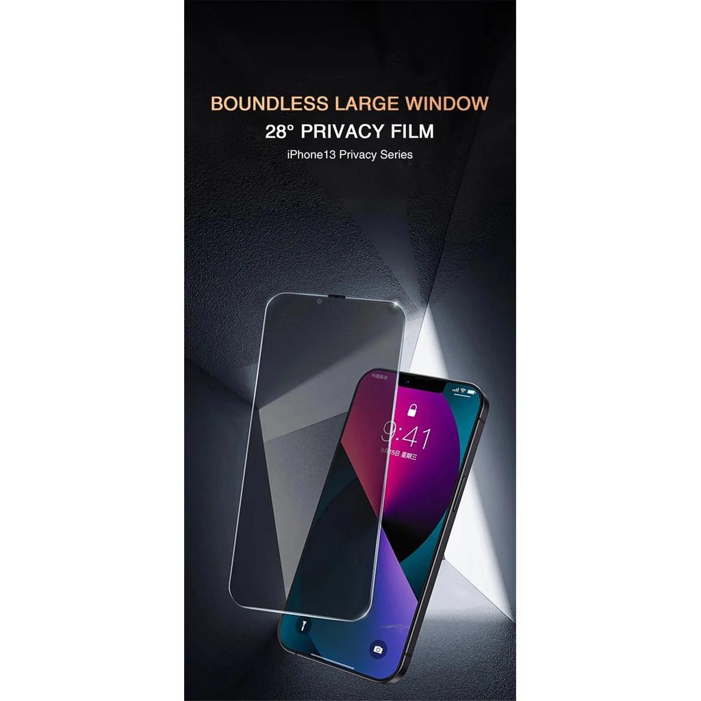 Privacy Screen Protector Tempered Glass For iPhone 17 Pro Max Air 16 15 14 Plus 13 12 11 Pro Max X XS MAX XR Privacy Screen Glass Film Anti-Spy Glass