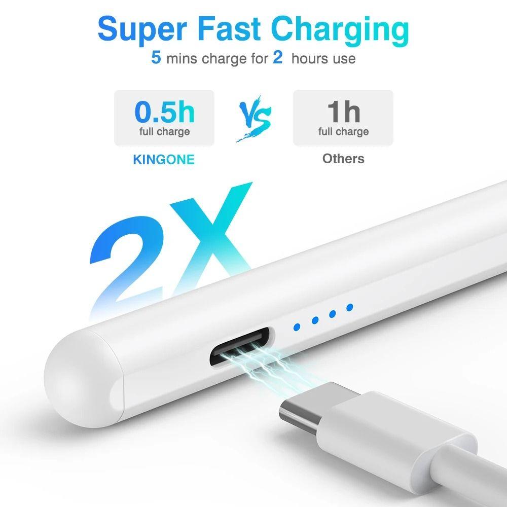 Double Rubber Head 3 In 1 Stylus Pen Phone Drawing Phone Stylus Phone Accessories