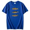 Vintage Lake Trout Rainbow Trout And Brook Trout Graphic T Shirts Cotton Short Sleeve Tshirts Unisex New Shirts And Tshirts
