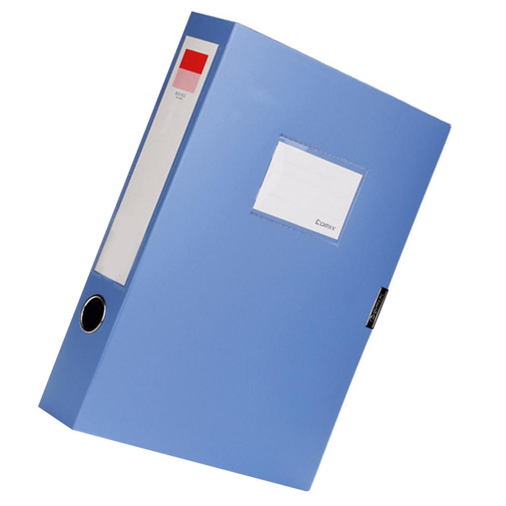 File Folder Plastic Document Organizers File Box Large Capacity Document Filing Box for Certificates Important Paper