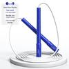 Adjustable Speed White Jump Rope for Students: Tangle-Free, Customizable with Class Name, Ideal for School & Competition.