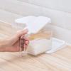 3pcs/Set Transparent Seasoning Box Seasoning Bottle Salt Seasoning Storage Box Kitchen Accessories with Spoon