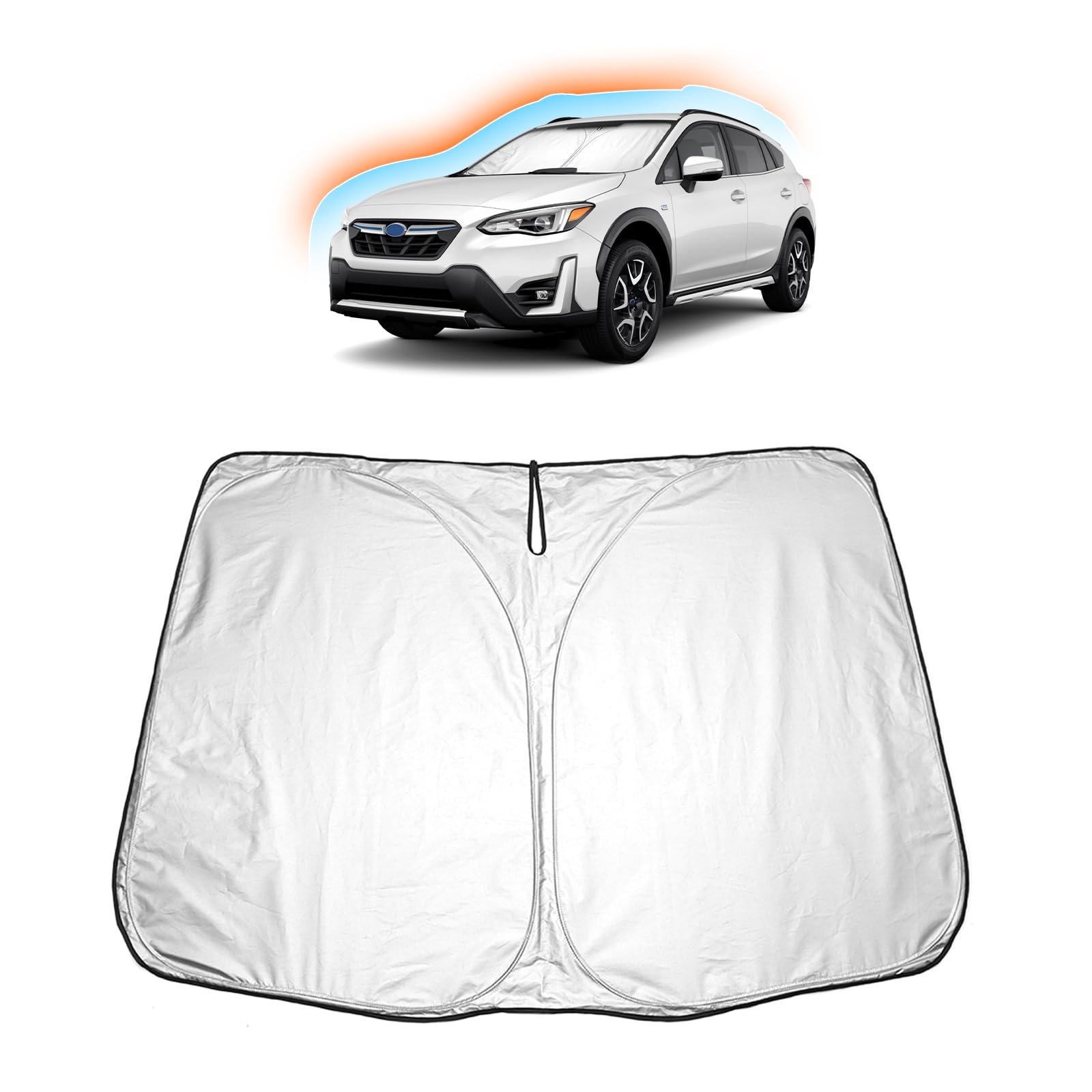 

SKTU Subaru Crosstrek GU Series Sunshade for Crosstrek Sun Heat UV Easy Convenient Crosstrek Custom Parts Windshield, Protection, Protection,