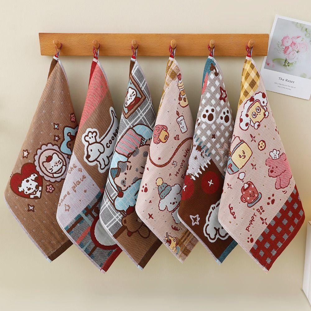 4 Layer Cotton Gauze Large Hand Towel 34x40cm Pure Cotton Dish Cloth Kitchen Towel Home Restaurant