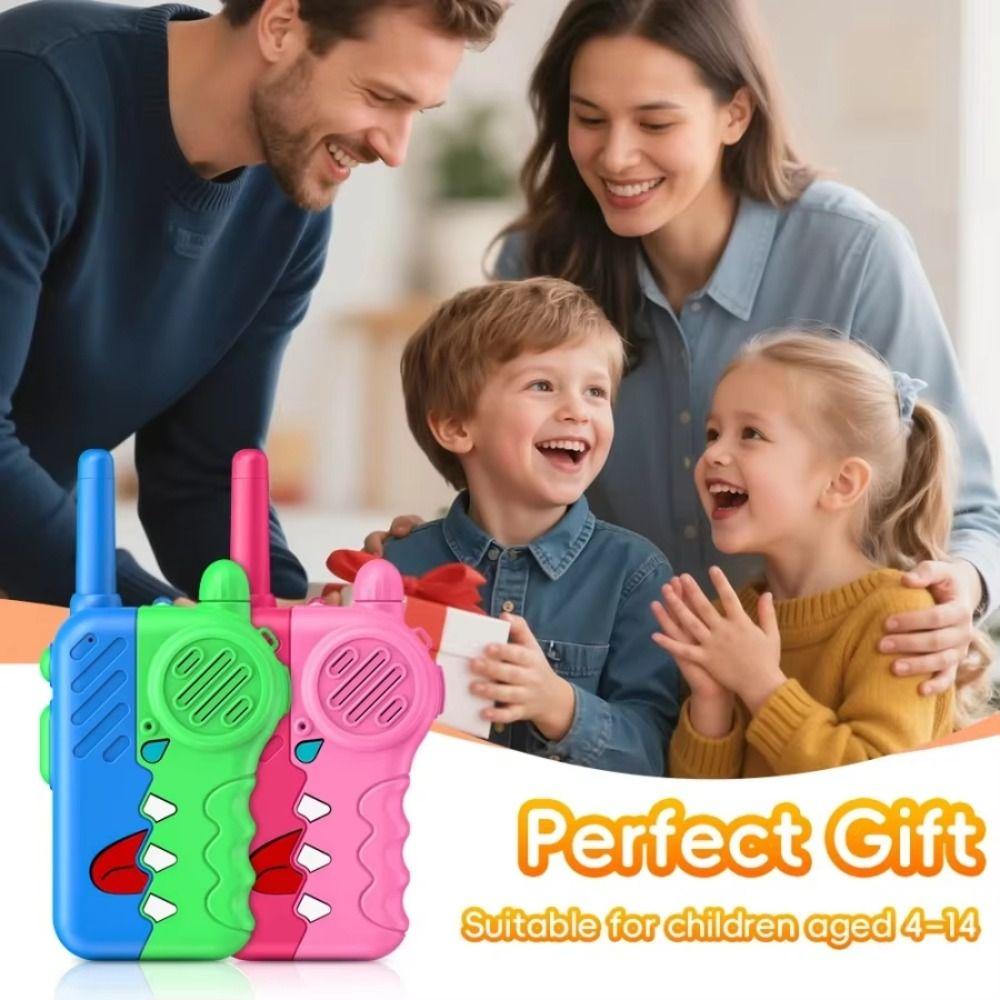 with Flashlight Kids Walkie Talkies Wireless Cartoon Pagers  Parent-Child Interaction